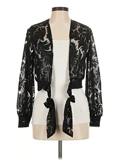 Pre-owned Assorted Brands Kimono In Black