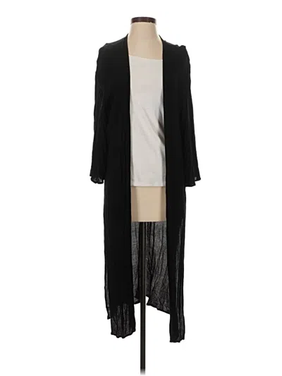 Pre-owned Assorted Brands Kimono In Black