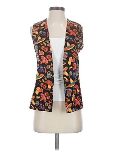 Pre-owned Assorted Brands Kimono In Black