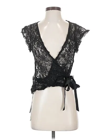 Pre-owned Assorted Brands Kimono In Black
