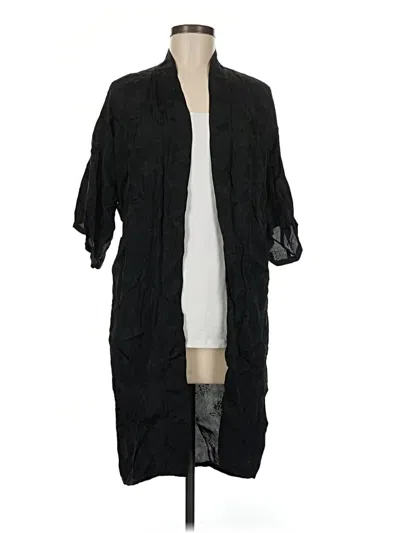 Pre-owned Assorted Brands Kimono In Black