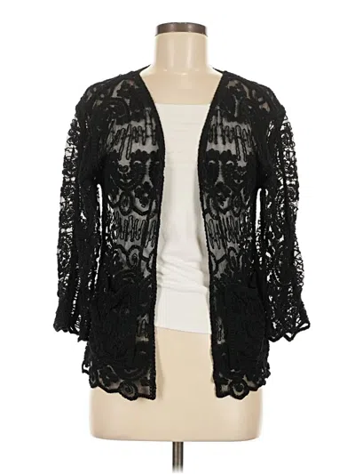 Pre-owned Assorted Brands Kimono In Black