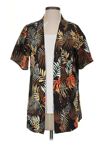 Pre-owned Assorted Brands Kimono In Black