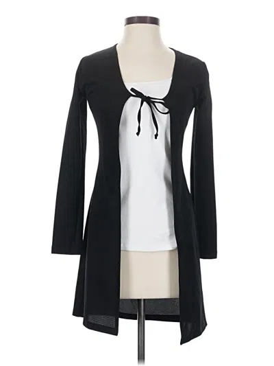 Pre-owned Assorted Brands Kimono In Black