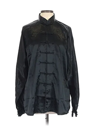 Pre-owned Assorted Brands Kimono In Black