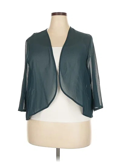 Pre-owned Assorted Brands Kimono In Blue