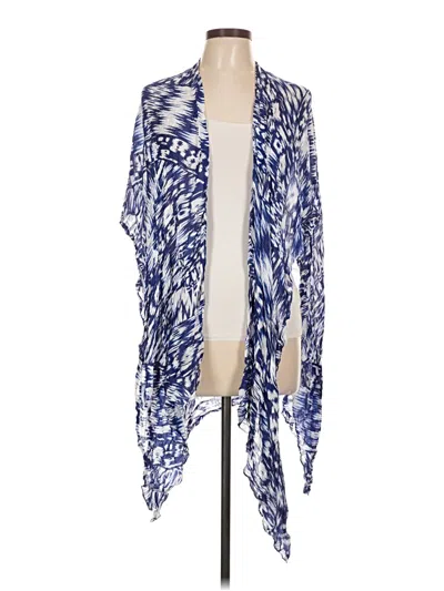 Pre-owned Assorted Brands Kimono In Blue