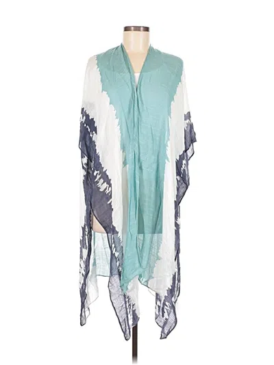 Pre-owned Assorted Brands Kimono In Blue