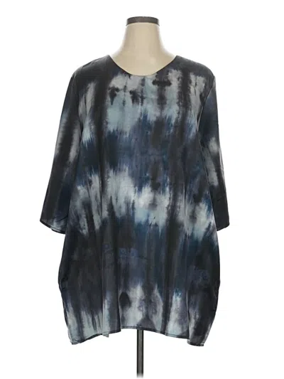 Pre-owned Assorted Brands Kimono In Blue
