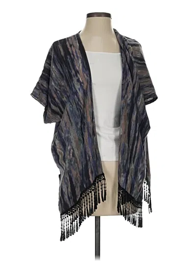 Pre-owned Assorted Brands Kimono In Blue