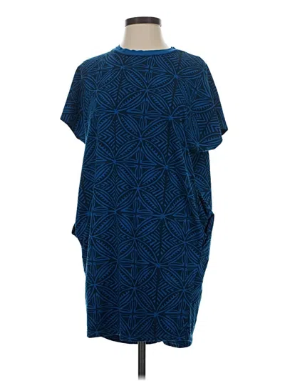Pre-owned Assorted Brands Kimono In Blue