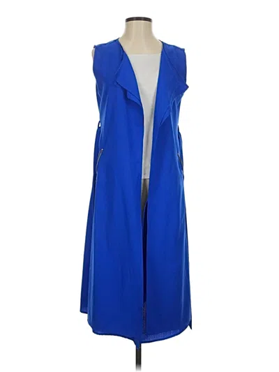Pre-owned Assorted Brands Kimono In Blue