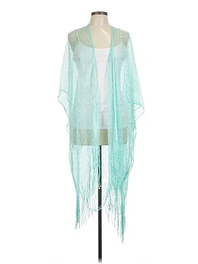 Pre-owned Assorted Brands Kimono In Blue
