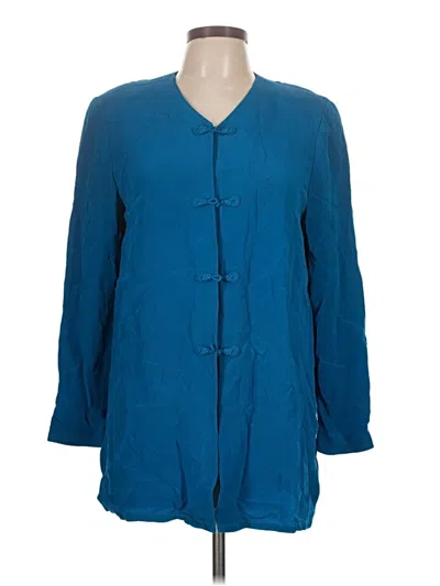 Pre-owned Assorted Brands Kimono In Blue