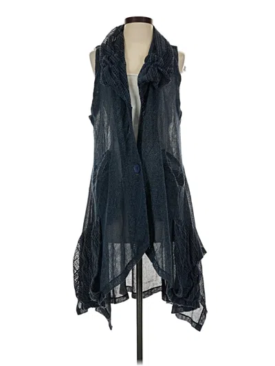 Pre-owned Assorted Brands Kimono In Blue