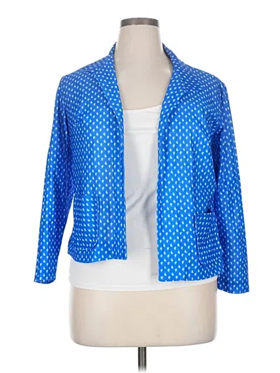 Pre-owned Assorted Brands Kimono In Blue