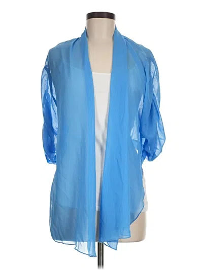 Pre-owned Assorted Brands Kimono In Blue