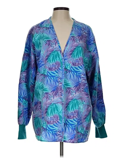 Pre-owned Assorted Brands Kimono In Blue