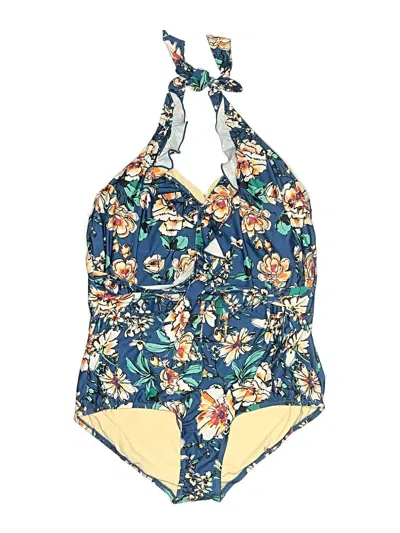Pre-owned Assorted Brands Kimono In Blue