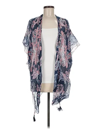 Pre-owned Assorted Brands Kimono In Blue