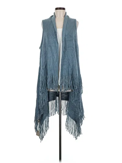 Pre-owned Assorted Brands Kimono In Blue