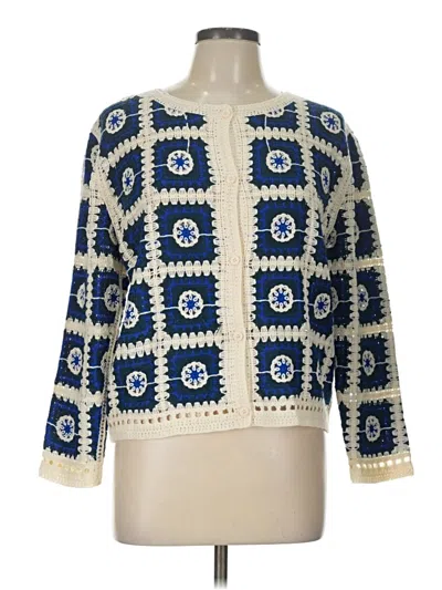 Pre-owned Assorted Brands Kimono In Blue