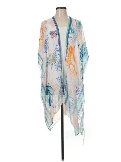 Pre-owned Assorted Brands Kimono In Blue