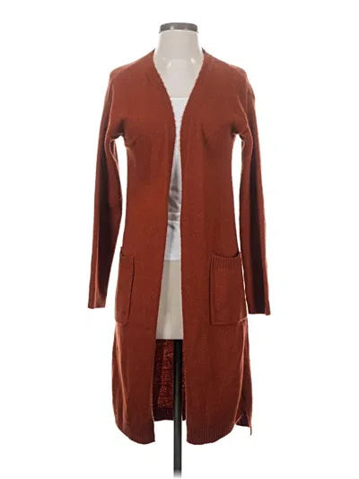 Pre-owned Assorted Brands Kimono In Brown