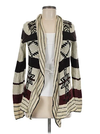 Pre-owned Assorted Brands Kimono In Brown