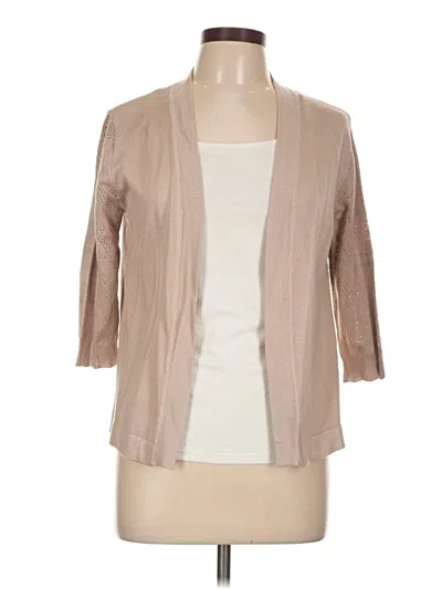 Pre-owned Assorted Brands Kimono In Brown