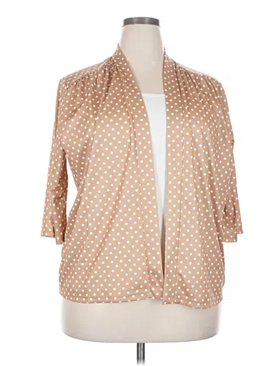 Pre-owned Assorted Brands Kimono In Brown