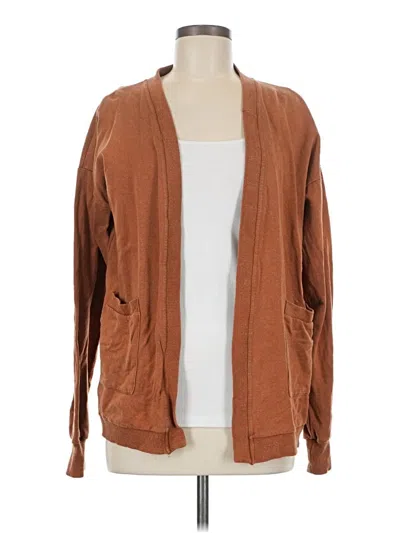 Pre-owned Assorted Brands Kimono In Brown