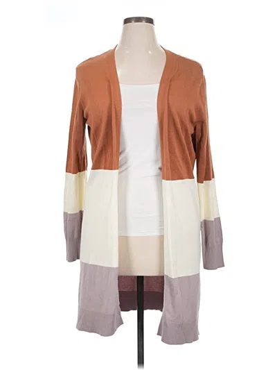 Pre-owned Assorted Brands Kimono In Brown