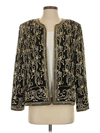 Pre-owned Assorted Brands Kimono In Gold