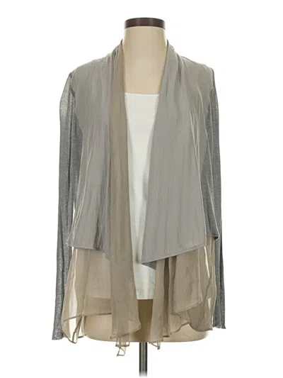 Pre-owned Assorted Brands Kimono In Gray