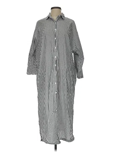 Pre-owned Assorted Brands Kimono In Gray