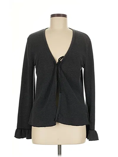 Pre-owned Assorted Brands Kimono In Gray