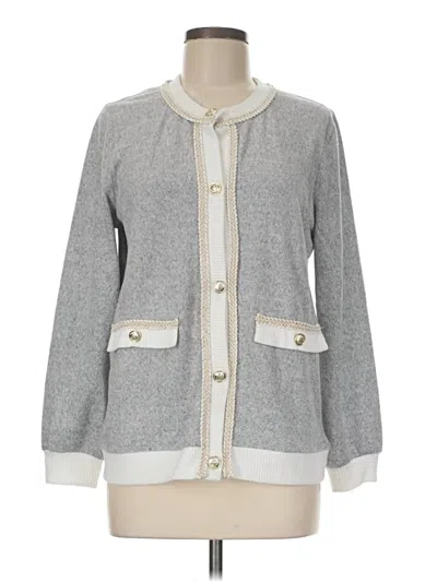 Pre-owned Assorted Brands Kimono In Gray