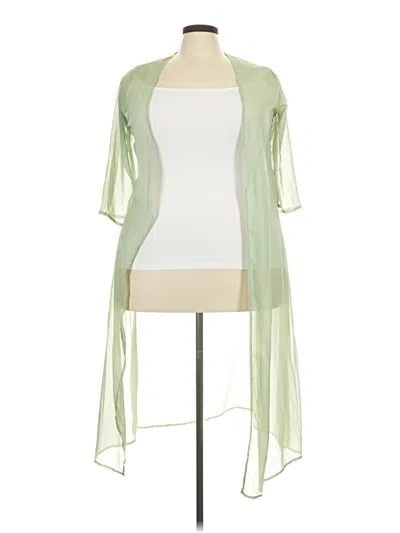 Pre-owned Assorted Brands Kimono In Green