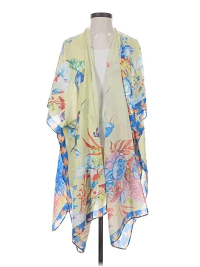 Pre-owned Assorted Brands Kimono In Green
