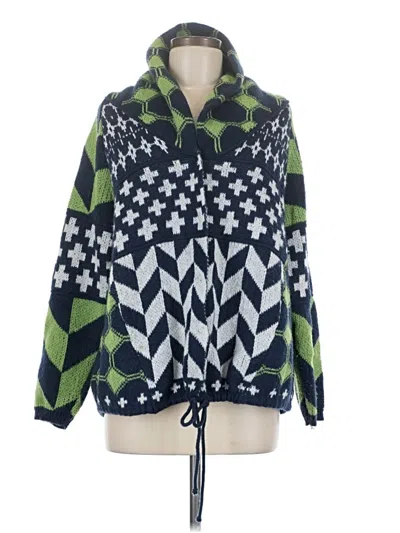 Pre-owned Assorted Brands Kimono In Green
