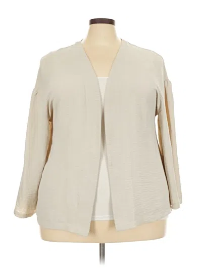Pre-owned Assorted Brands Kimono In Ivory
