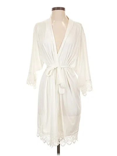 Pre-owned Assorted Brands Kimono In Ivory