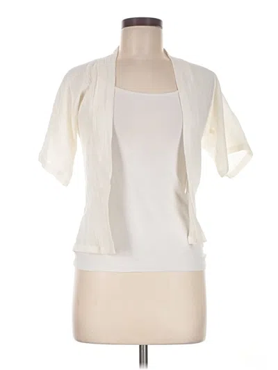 Pre-owned Assorted Brands Kimono In Ivory