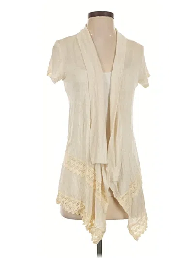 Pre-owned Assorted Brands Kimono In Ivory