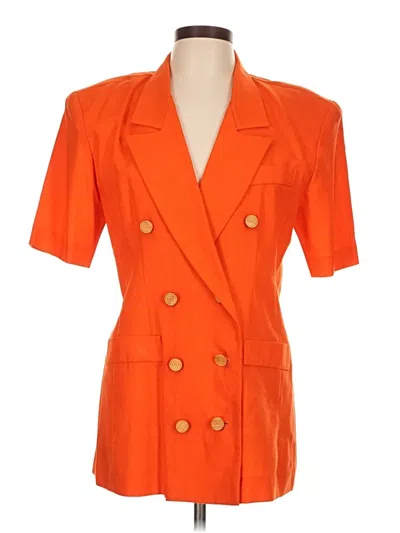 Pre-owned Assorted Brands Kimono In Orange
