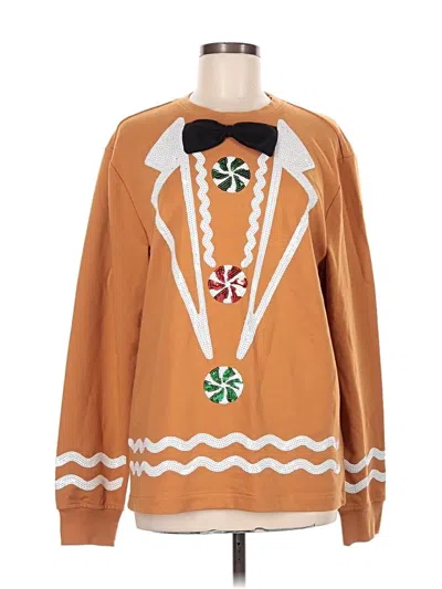 Pre-owned Assorted Brands Kimono In Orange