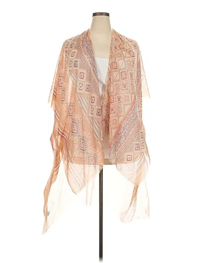 Pre-owned Assorted Brands Kimono In Orange