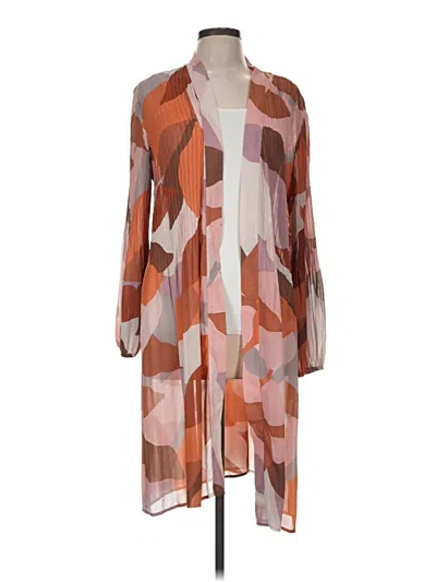 Pre-owned Assorted Brands Kimono In Orange