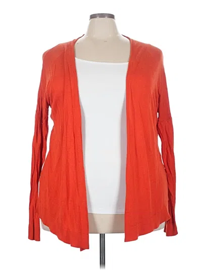 Pre-owned Assorted Brands Kimono In Orange